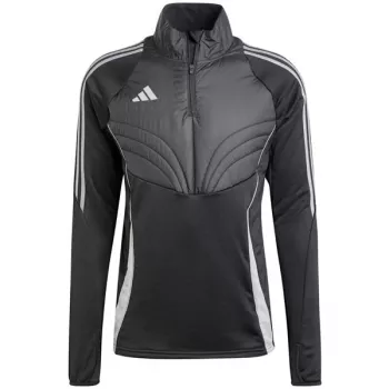 adidas Herren Tiro 24 Winterized Sweatshirt Grau/Schwarz Größe L