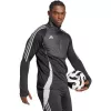 adidas Herren Tiro 24 Winterized Sweatshirt Grau/Schwarz Größe L