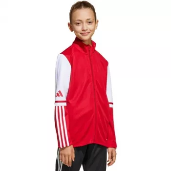 adidas Squadra 25 Trainings-Sweatshirt für Kinder Team Power Red/Weiß 164cm