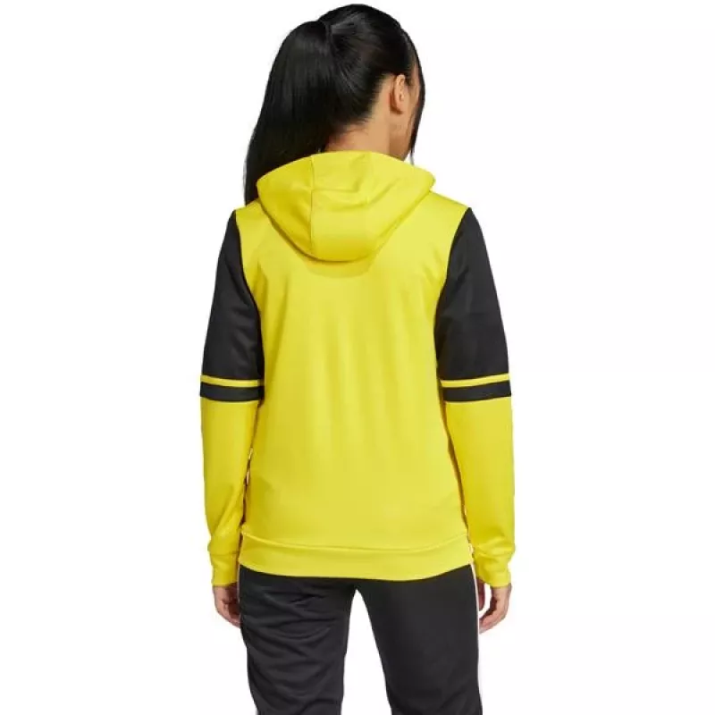 adidas Squadra 25 Hoody Kinder Gelb/Schwarz Größe 164