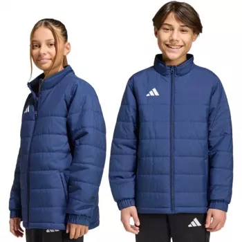 adidas Entrada 26 Leichte Trainingsjacke für Kinder Unisex Hellmarineblau 152cm