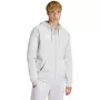 adidas Entrada 26 Full Zip Hoody Herren Grau Six/Schwarz Größe S