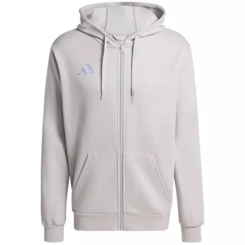 adidas Entrada 26 Full Zip Hoody Herren Grau KF5947 M
