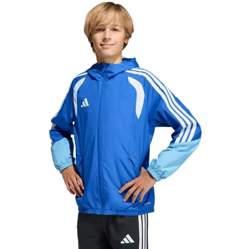 adidas Tiro 26 Competition All Weather Junior Jacke Team Navy Blue 2 / Weiß 140cm