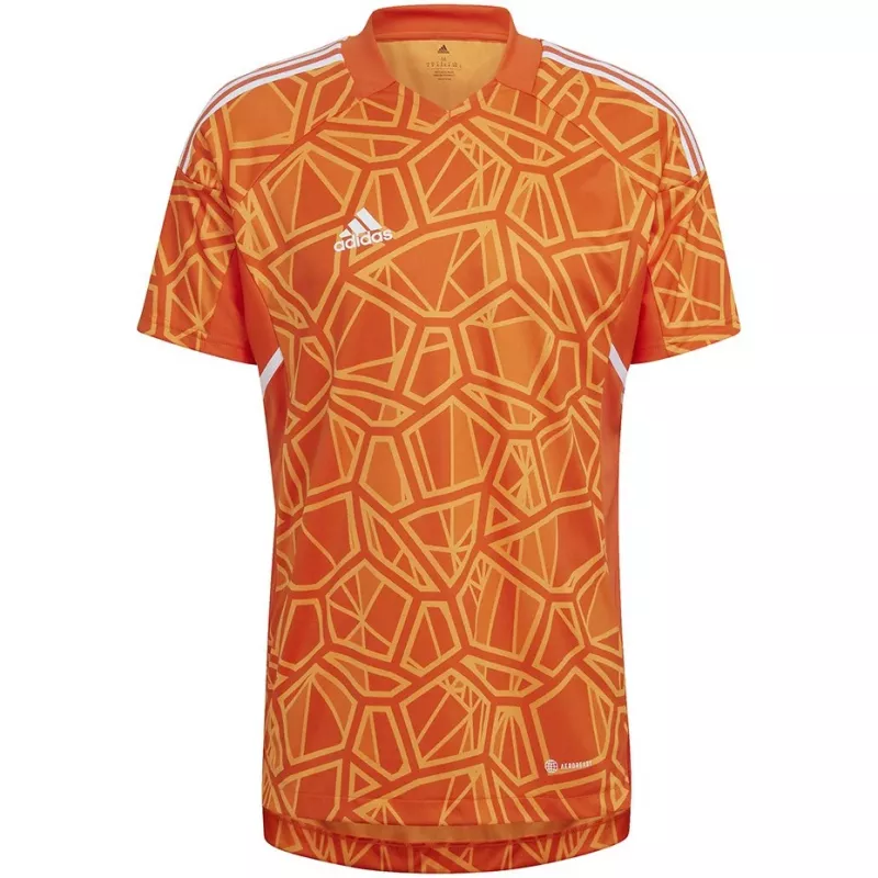 ADIDAS Herren Condivo 22 Torwarttrikot Kurzarm Team Orange HB1621