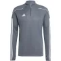 adidas Tiro 23 League Trainings-Top Grau Vier/Schwarz HS0329 Größe L