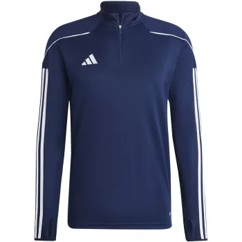 adidas Tiro 23 League Trainings-Top Navy Blue Herren Slim Fit Viertelreißverschluss Lange Ärmel HS7229 M
