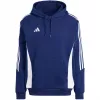 adidas Tiro 24 Sweat Hooded Blau IR7546 Herren Fußball-Trainingshoodie