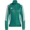 adidas Tiro 24 Trainings-Oberteil für Damen mit Viertelreißverschluss - Team Green - 2XL