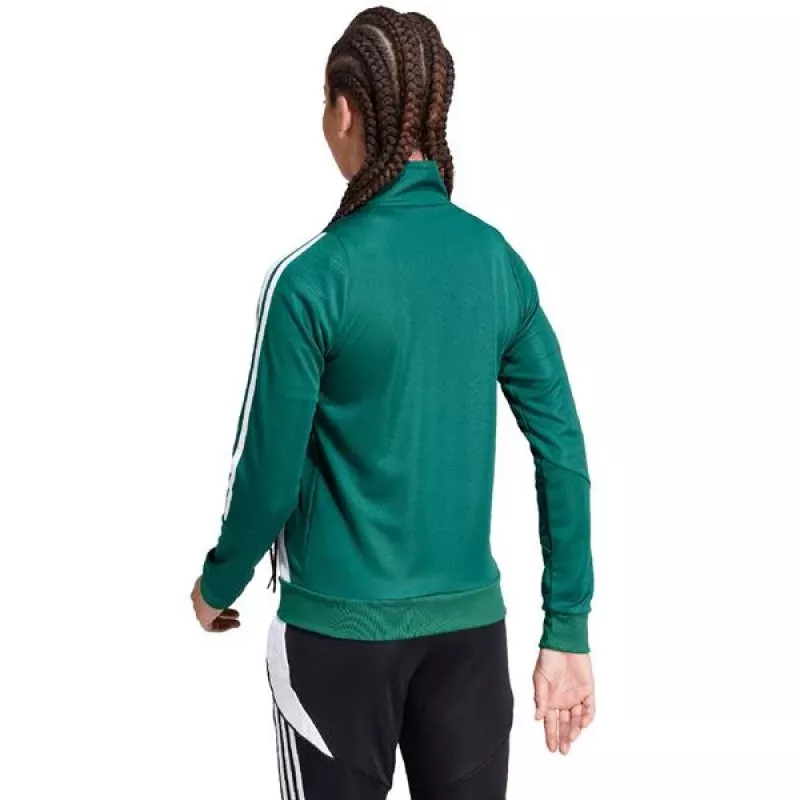 adidas Tiro 24 Trainings-Oberteil für Damen mit Viertelreißverschluss - Team Green - 2XL