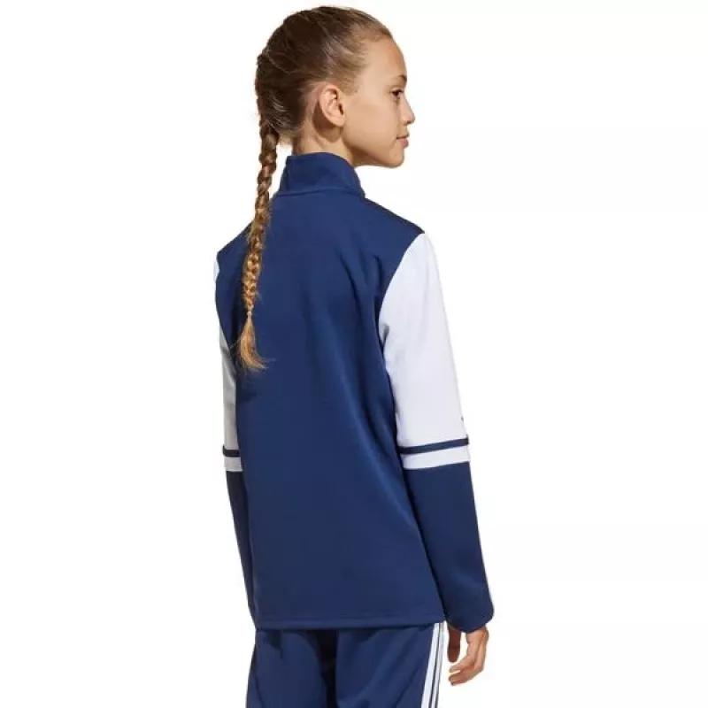 adidas Squadra 25 Trainingsshirt für Kinder mit langen Ärmeln, Navy Blau JD3029 140cm