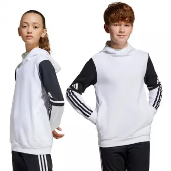 adidas Squadra 25 Sweat-Hoody für Kinder Weiß JD4807 140cm