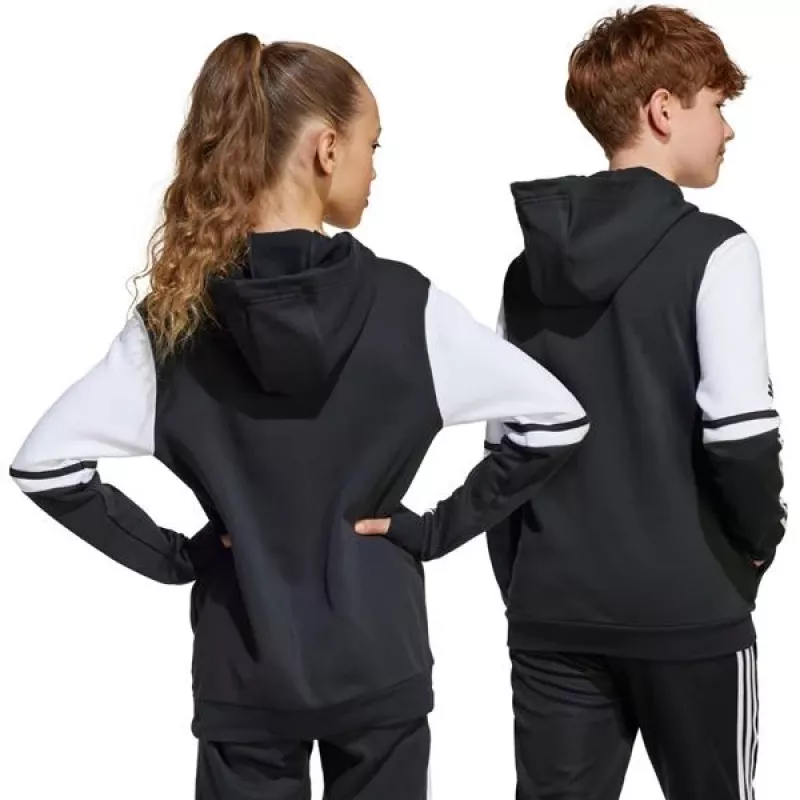 adidas Squadra 25 Sweat-Hoodie für Kinder Schwarz 152cm