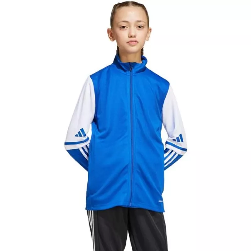 adidas Squadra 25 Trainingsjacke Junior Team Royal Blue/Weiß 140cm