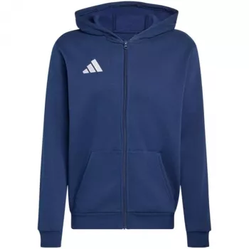 adidas Entrada 26 Full Zip Hoody Kinder Navy Blue 140 cm