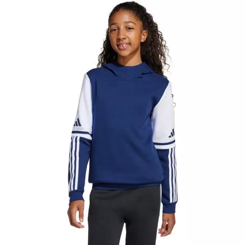 adidas Squadra 25 Sweat-Hoodie für Kinder, Navy Blue, JD4804, 140cm