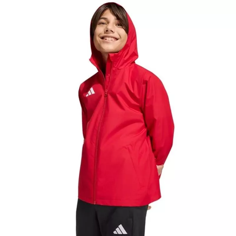 adidas Entrada 26 Allwetterjacke Kinder Unisex Rot 152 cm