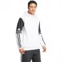adidas Squadra 25 Sweat-Hoodie Herren Weiß/Schwarz Größe S