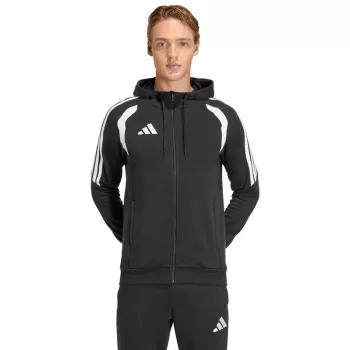 adidas Tiro 26 League Sweat Kapuzenjacke mit durchgehendem Reißverschluss Herren Schwarz L
