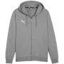 PUMA Team Goal Casuals Hooded Sweatshirt Medium Grey Heather Herren Größe S