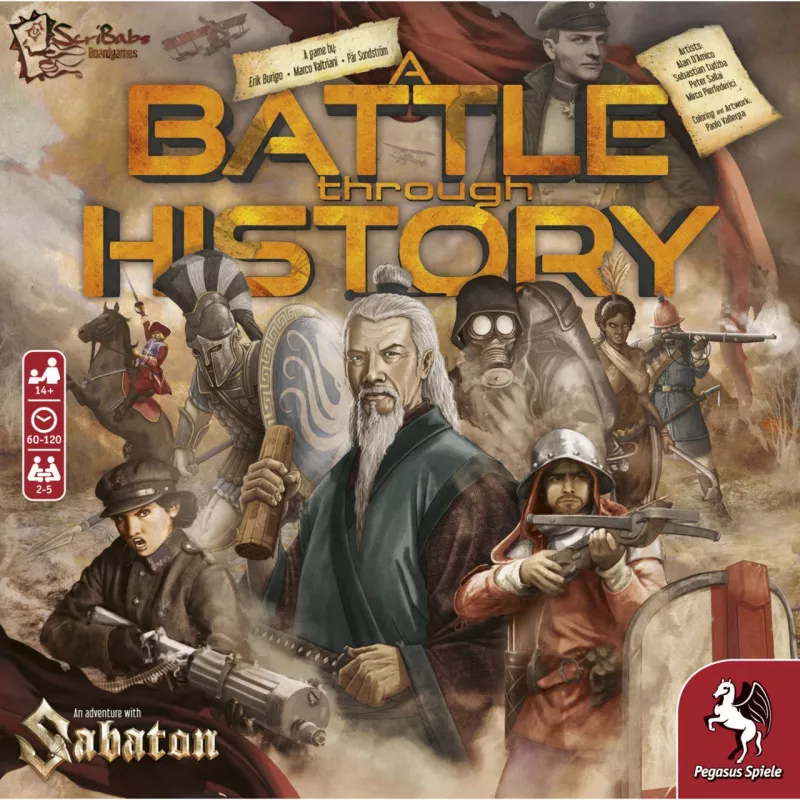 PEGASUS A Battle through History - Das Sabaton-Brettspiel
