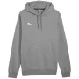 PUMA Team Goal Casuals Hoody Mittelgrau Melange Herren S