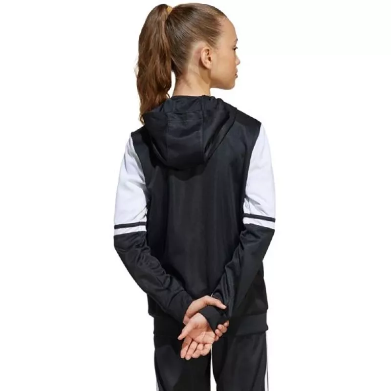 adidas Squadra 25 Hoody Kinder Schwarz/Weiß 152cm