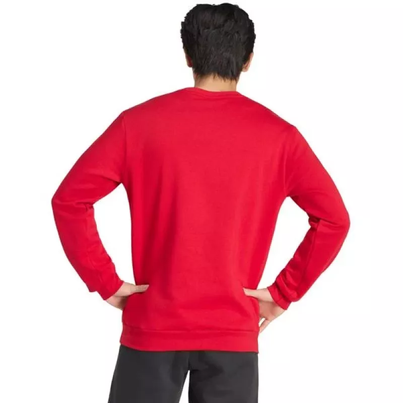 adidas Entrada 26 Herren Sweatshirt Team Power Red/Weiß Größe L