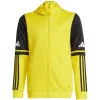 adidas Squadra 25 Hoody Kinder Gelb/Schwarz 140 cm