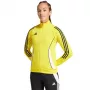 adidas Tiro 24 Trainings-Sweatshirt für Damen Semi Solar Yellow IR9498 S