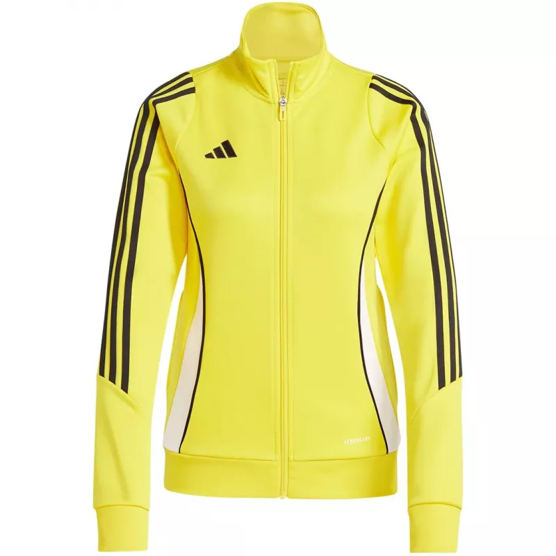 adidas Tiro 24 Trainings-Sweatshirt für Damen Semi Solar Yellow IR9498 S