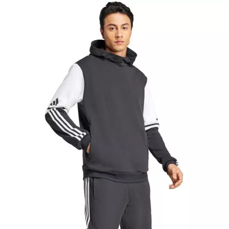 adidas Squadra 25 Sweat-Hoodie Herren Schwarz/Weiß S