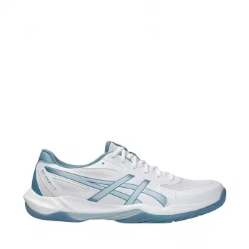 Asics Gel-Rocket 12 Herren Hallenschuhe - Weiß/Deep Ocean - EU 44,5