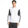 adidas Squadra 25 Sweat Crew Herren-Sweatshirt Weiß/Schwarz 2XL