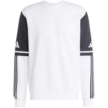 adidas Squadra 25 Sweat Crew Herren-Sweatshirt Weiß/Core Black Größe L