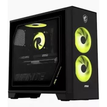 MSI Infinite S AI 2NVM5-006AT Desktop-PC, Intel Core Ultra 5 225F, 16GB DDR5, 1TB SSD, GeForce RTX 5060 Ti, Windows 11 Home, Schwarz