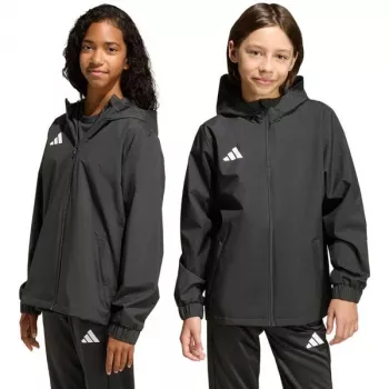 adidas Entrada 26 Allwetterjacke Kinder Schwarz JZ9104 128cm