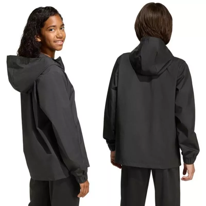 adidas Entrada 26 Allwetterjacke Kinder Schwarz JZ9104 128cm