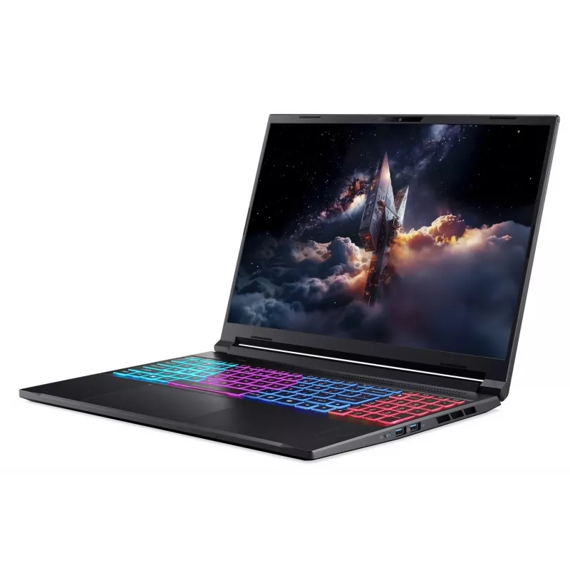 Acer Nitro V 16S Gaming-Laptop, Intel Core 7 240H, 16 Zoll WUXGA 180Hz, 32GB, 1TB SSD, NVIDIA GeForce RTX 5060, ohne Betriebssystem