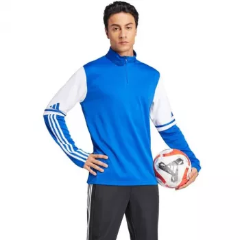 adidas Squadra 25 Herren-Trainingsshirt Blau/Weiß Größe S
