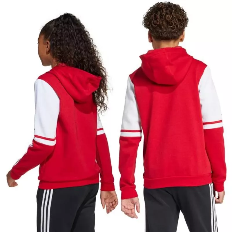 adidas Squadra 25 Sweat-Hoodie für Kinder Team Power Red JD4805 140cm