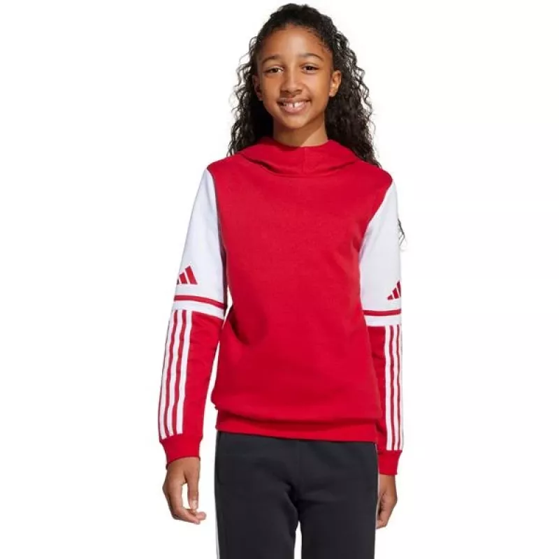 adidas Squadra 25 Sweat-Hoodie für Kinder Team Power Red JD4805 140cm