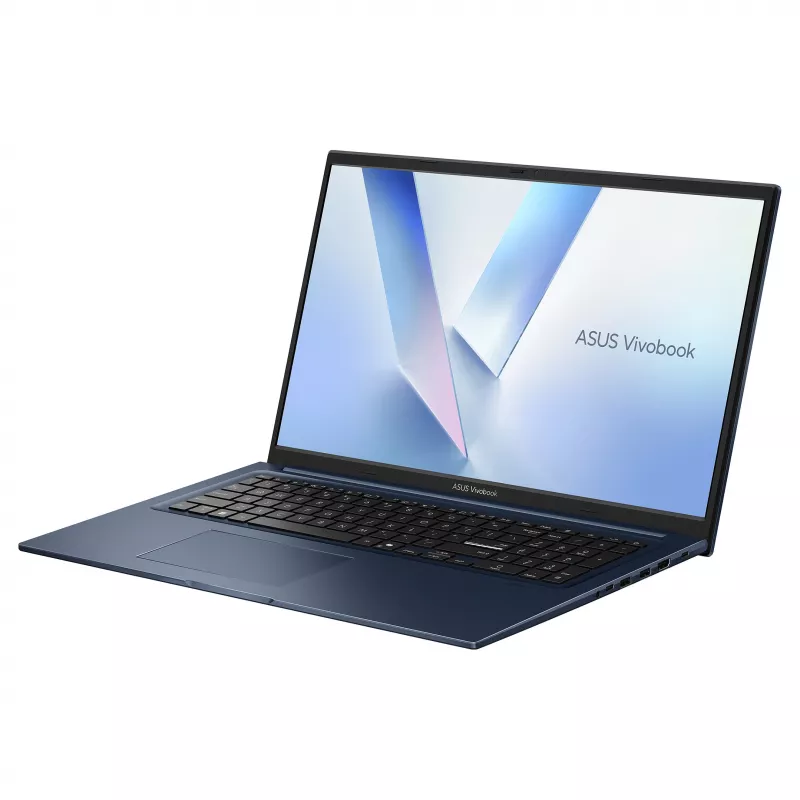 ASUS Vivobook 17 X1704MA-ISSAU203W Laptop, 17,3 Zoll Full HD IPS, Intel Core 5 315, 16GB DDR5, 512GB SSD, Windows 11 Home, französische AZERTY-Tastatur