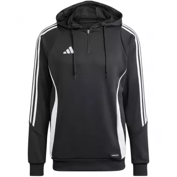 adidas Tiro 24 Training Hooded Herren-Sweatshirt Schwarz IJ9957