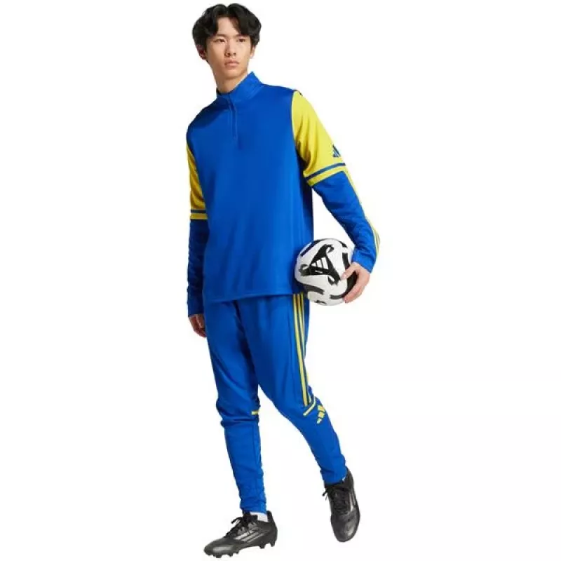 adidas Squadra 25 Herren-Trainings-Top Team Royal Blue/Gelb Größe S