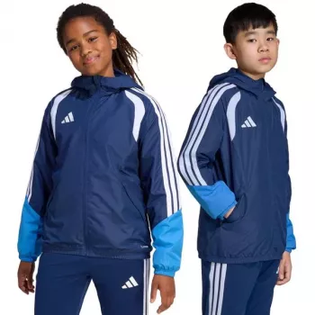 adidas Tiro 26 Competition All Weather Kinderjacke Blau 152 cm