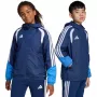 adidas Tiro 26 Competition All Weather Kinderjacke Blau 152 cm