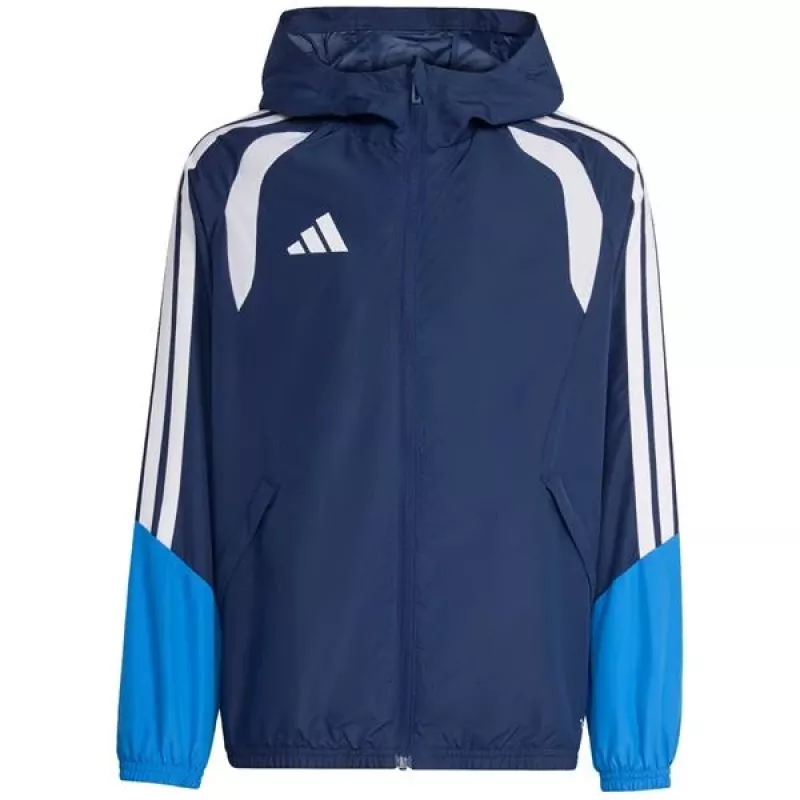 adidas Tiro 26 Competition All Weather Kinderjacke Blau 152 cm