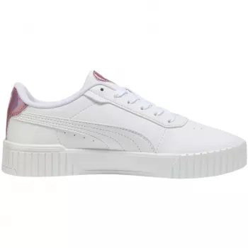 PUMA Carina 2.0 GirlPower Damen-Sneaker - Weiß/Schwarz/Pink - EU 37