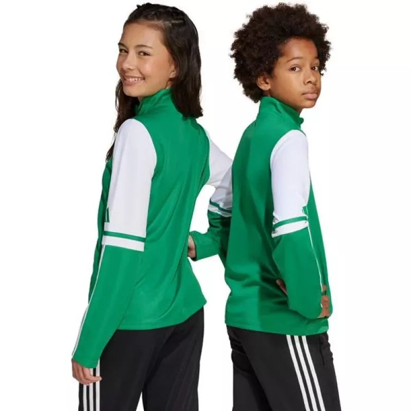 adidas Squadra 25 Trainingsjacke Kinder Grün/Weiß 116 cm